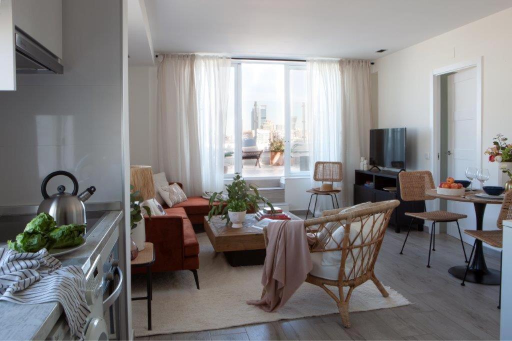 Wishome - Atico Con Espectacular Terraza En Bernabeu Madrid Ngoại thất bức ảnh